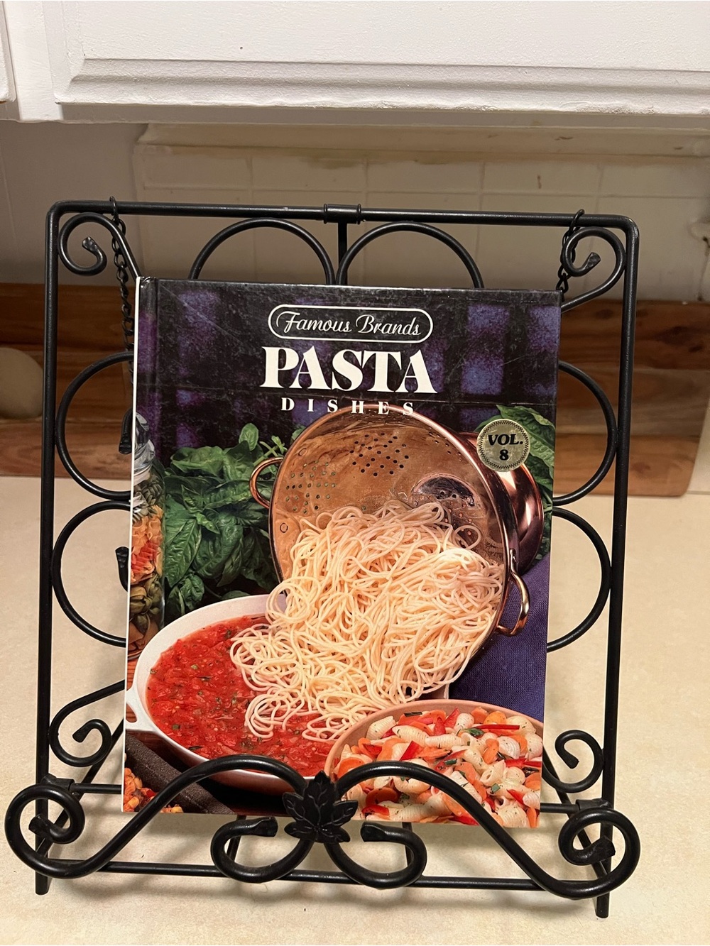 Vintage 1985 Famous Brands Pasta Dishes Vol 8 Cookbook 80s Ragu Mazola Recipes